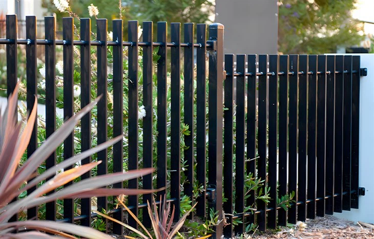 Steel Slat Fence